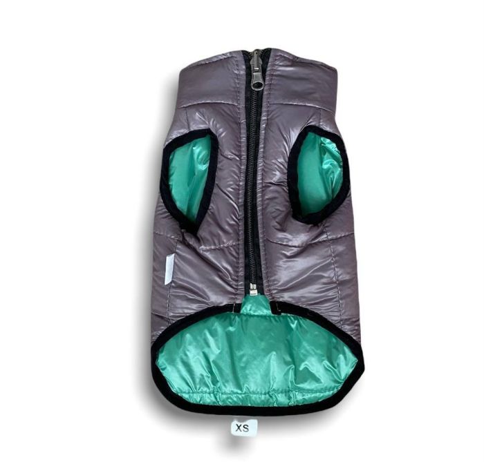 Токіо жилет для собак Dog Love двосторонній фіолетово-зелений S