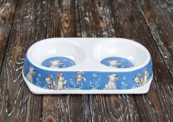 Миска меламінова подвійна 180мл х 2 2001