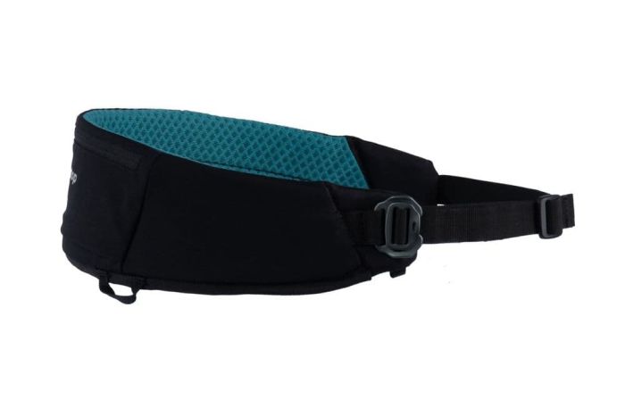 Пояс для прив'язі собак Rush belt Non-stop dogwear Чорний/Бірюзовий