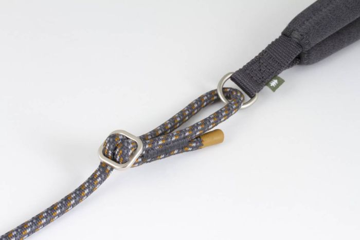 Регульований повідець для собак Hurtta ECO 120-180 см х 11 мм Сірий