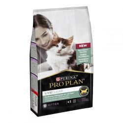 Pro Plan LiveClear Kitten Turkey сухий корм для кошенят для зменшення алергенів на шерсті з індичкою 1,4 кг 