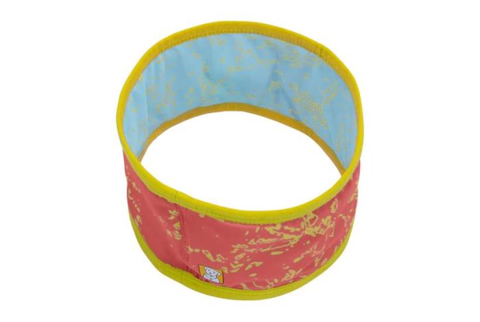 Охолоджуючий бафф на шию собаці Ruffwear Swamp Cooler™ XXS Рожево-синій