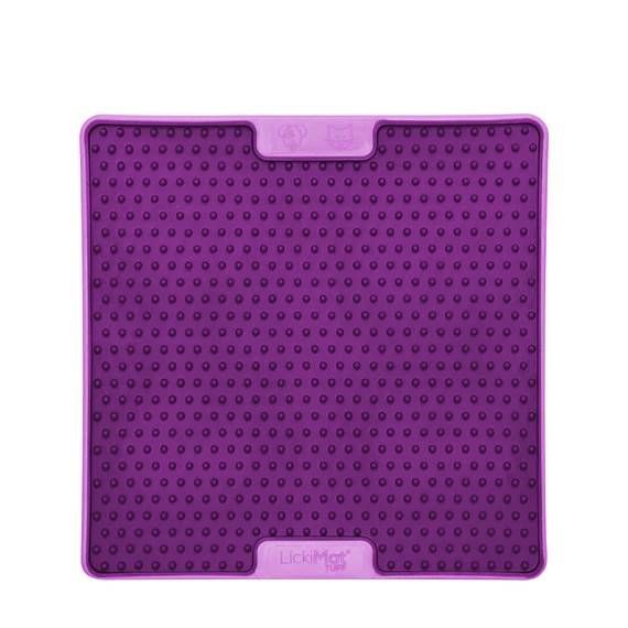 Лизальний килимок антистрес для собак LickiMat Soother PRO Tuff Purple тверда основа