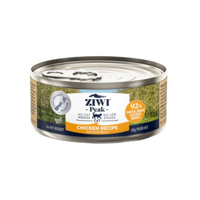 Повнораціонний вологий корм для котів Ziwi Peak Original Series Курка 85 г