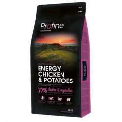 Profine Adult Energy Chicken сухий корм для активних собак з куркою 15 + 3кг 15 + 3кг