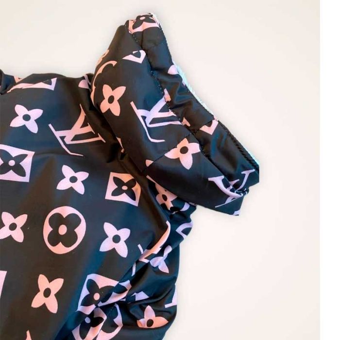 Віта куртка для собак дівчаток doglove чорна XS