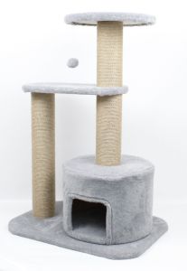 Дряпка Мурзик Джут Сіра 7050102 см. 