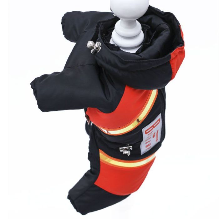 Вогник комбінезон на силіконі для собак хлопчиків L