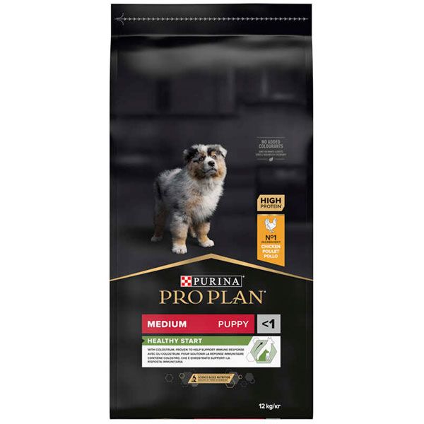 PRO PLAN Puppy Medium сухий корм для цуценят середніх порід з куркою 12 кг