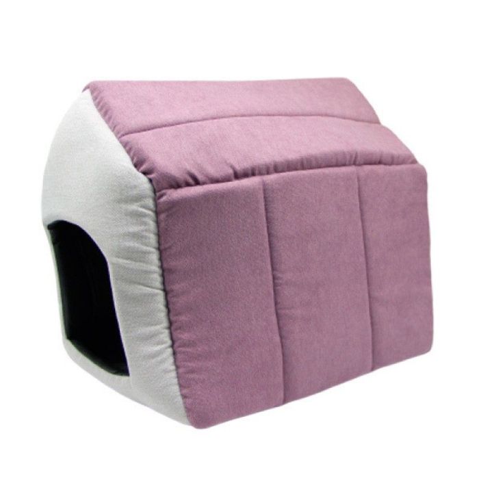 Будка для собак антикоготь сіро-фіолетова  2 433340 см