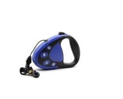 Рулетка Комфорт 5м25кг, синя, трос-гламур