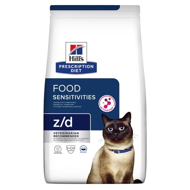 Сухий корм Hills Prescription Diet Feline Food Sensitivities zd для кішок при харчовій непереносимості 3 кг. 