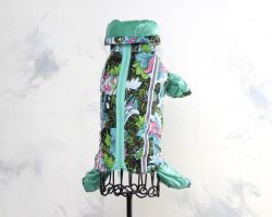 Набір Фрезія жилет силікон + комбінезон велсофт зелений (дівчинка) S1