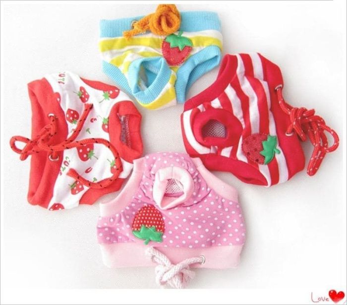 Трусики для собак трикотажні 24-26 см S