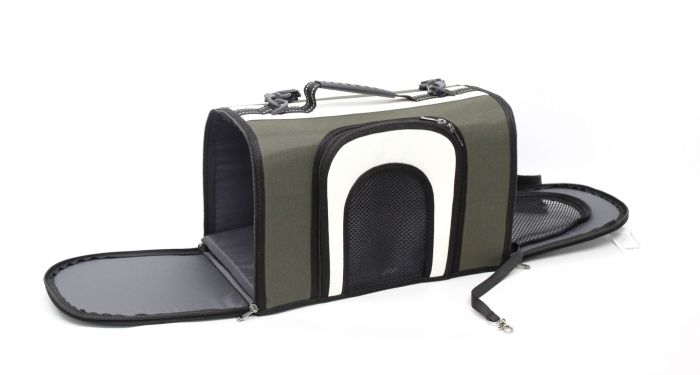 Сумка-тунель Марті хакі 47х32х29 см