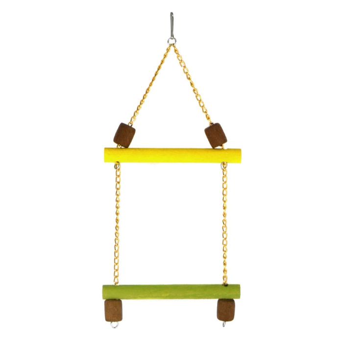 Підвіска деревяна подвійна, Лорі 004 