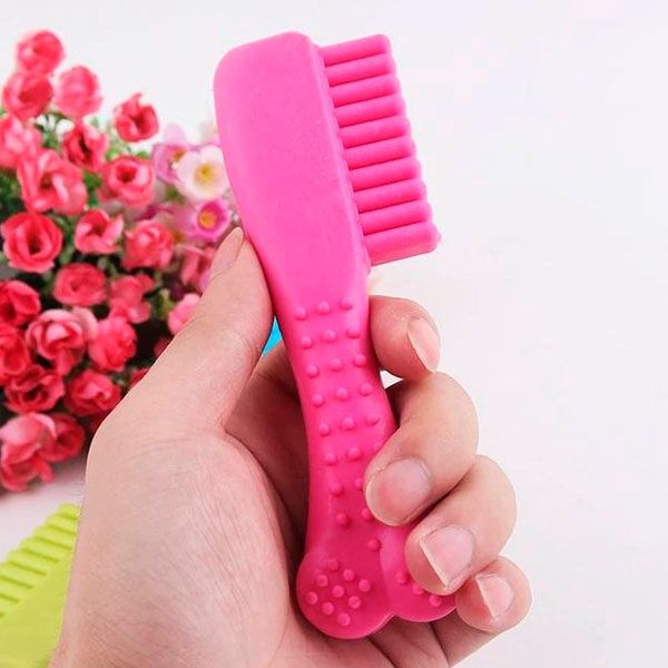 Зубна щітка для собак лита фігурка 15 см X040