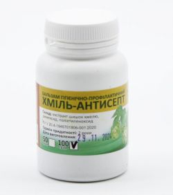 Хмель-антисепт для лікування інфікованних ран мяких тканей 100 г. 