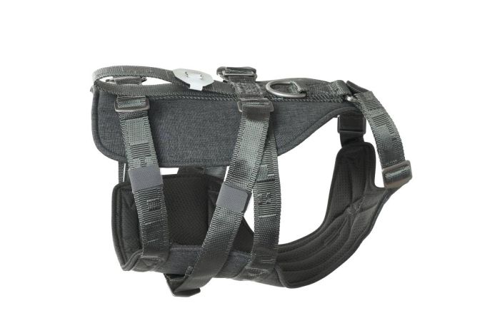 Шлейка для подорожей для собак Hurtta Travel ECO 5-10 кг Сірий