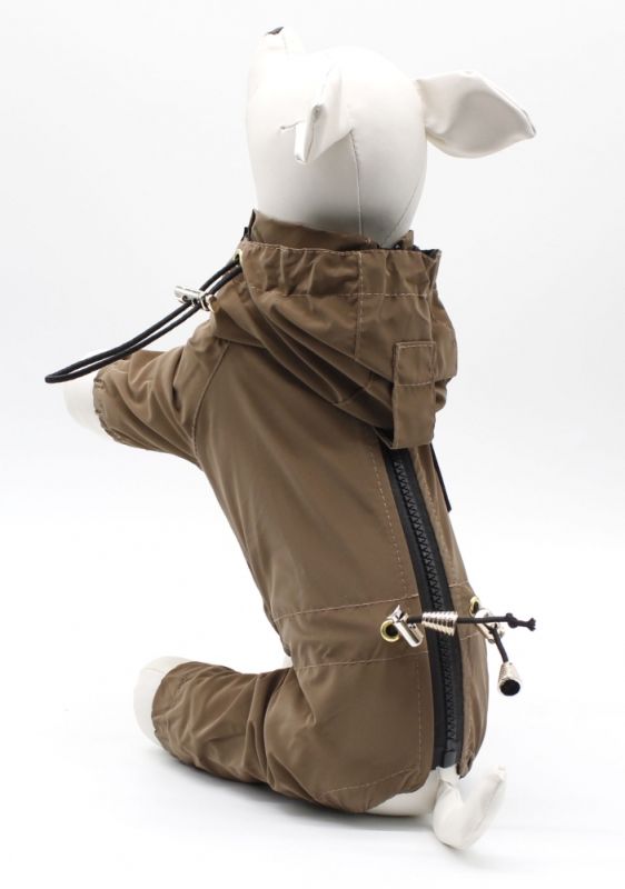 Дощовик Digi dog бежевий (хлопчик) XXS