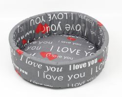 Лежак Серденько бязь. 4212 см