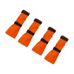 Високі черевики для собак Contact bootie high Non-stop dogwear Помаранчевий XL 4 Шт.
