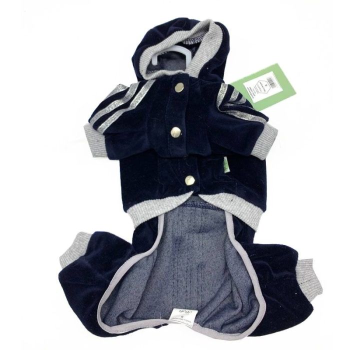 Instagram комбінезон для собак хлопчиків велюр XS