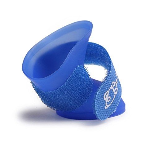 Черевики для собак силіконові сині M 50  40мм