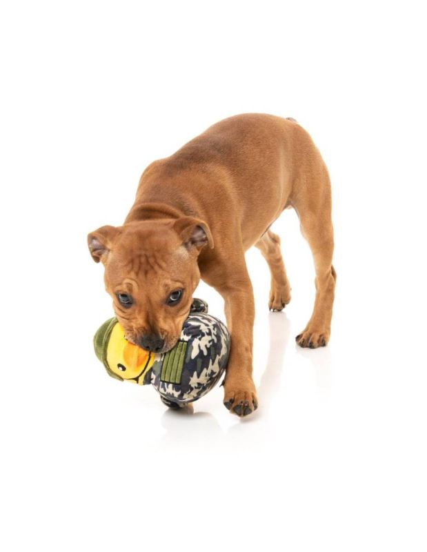 М'яка іграшка для собак FuzzYard Качка-командир