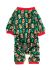 Піжама для собак FuzzYard Jolly Gingerbread & Canes Зелений 4