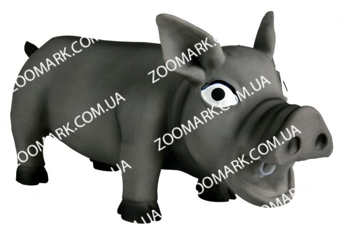 Іграшка порося латекс хрюкаючий, Тріксі 35496