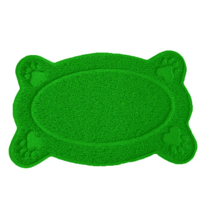 Килимок овал з лапками 2640см Салатовий