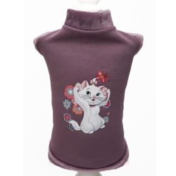 Толстовка для котів Мурка трикотаж на хутрі 3 (А32  В38см)