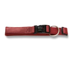 Нашийник для собак пом'якшений Wolters Professional Comfort -1 20-24 см / 15 мм Бордовий