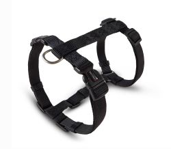 Анатомічна шлейка для собак Wolters Professional S 30-40 см / 10 мм Чорний