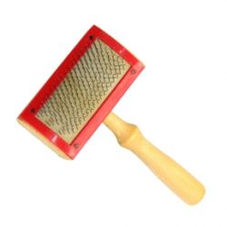 Пуходерка Україна деревяна 205. Гекко