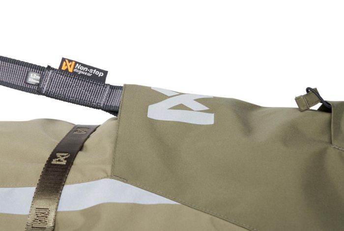 Зимові куртки для собак Glacier wool jacket 3.0 Non-stop dogwear Зелений 33