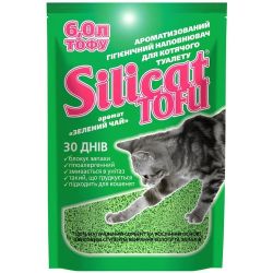 Наповнювач Silicat Tofu для котячого туалету, 2,5 кг 