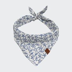 Бандана для собак Cloud7 Sea Stars Синій M