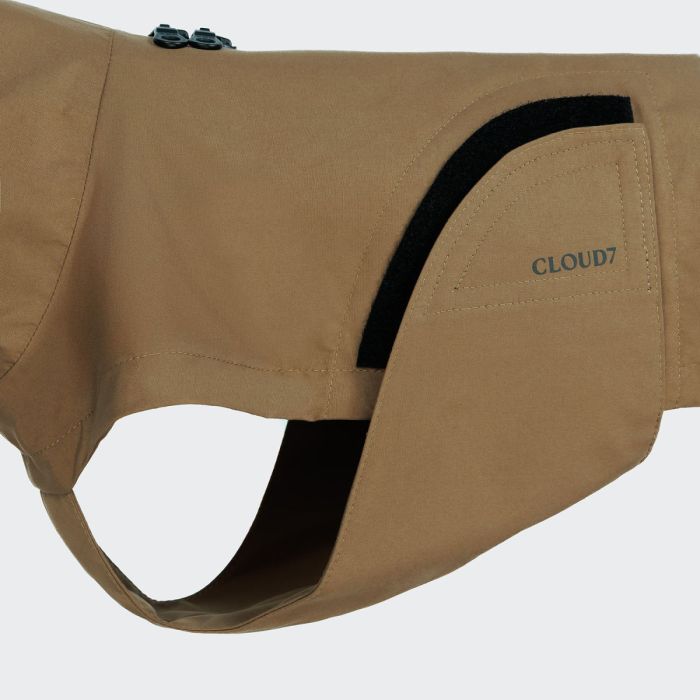 Дощовик для такс і схожих порід собак Cloud7 Dublin 2.0 Dachshund Коричневий 5