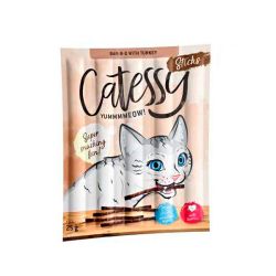 Палички Catessy для котів з індичкою, 10 шт 