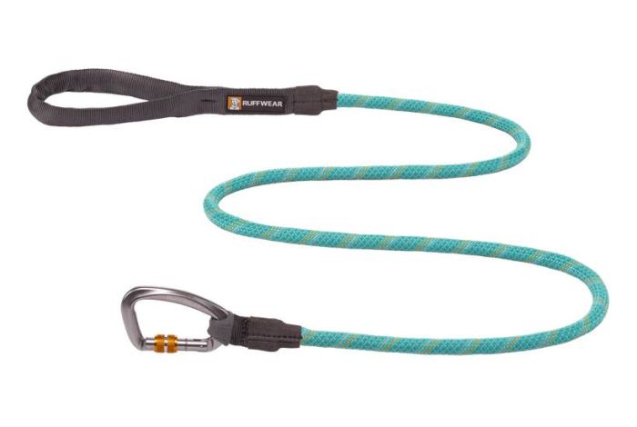 Рефлекторний повідець канат для собак Ruffwear Knot-a-Leash™ S 1,5 м / 7 мм Бірюзовий