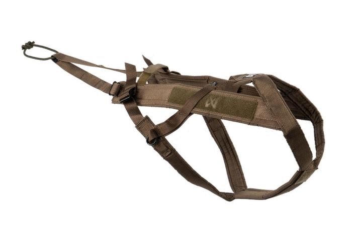 Шлейка для собак Freemotion harness WD Non-stop dogwear Оливковий 7