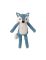 М'яка іграшка для собак FuzzYard Лисичка Блакитний