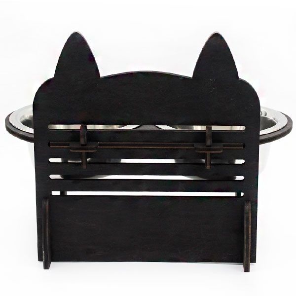 Кормушка для котів Cat Joy Мордочка венге 