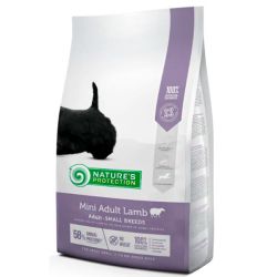 Сухий корм Natures Protection Mini Adult Lamb для собак малих порід, 500 г 