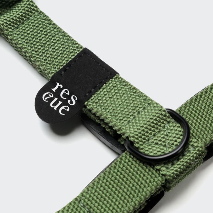 Повсякденна шлейка для собак Cloud7 Rescue Basic Harness Зелений XL