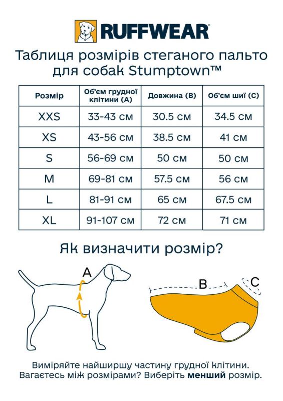 Пальто для собак Ruffwear Stumptown™ L Зелений