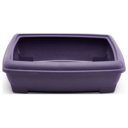 Туалет з рамкою для кішок 483415 см RELAX 218 Фіолетовий