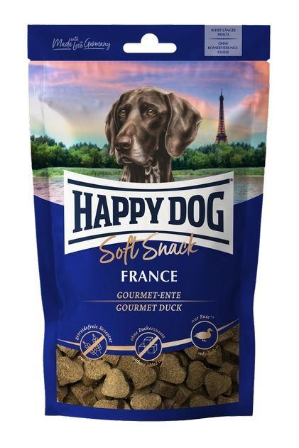 Ласощі Happy Dog Soft Snack France для собак середніх і великих порід з качкою 100гм 